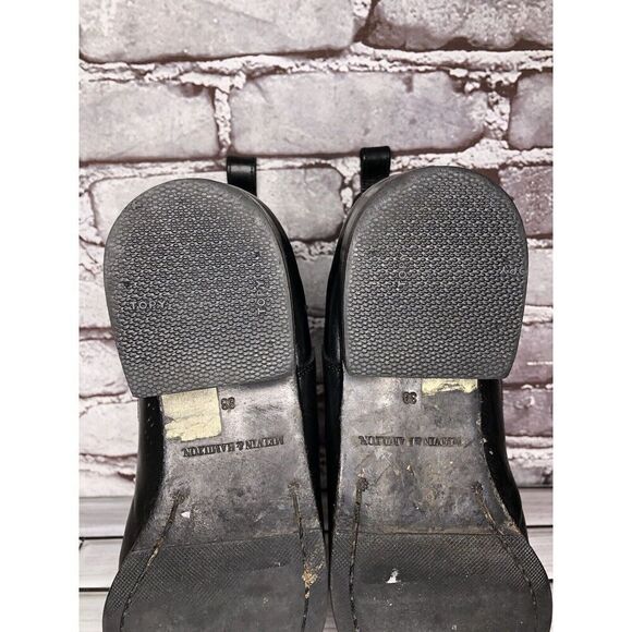 Melvin & Hamilton Suzy Black Leather Chelsea Pull On Boots Women Sz 38EU/7.5M US - Picture 14 of 16